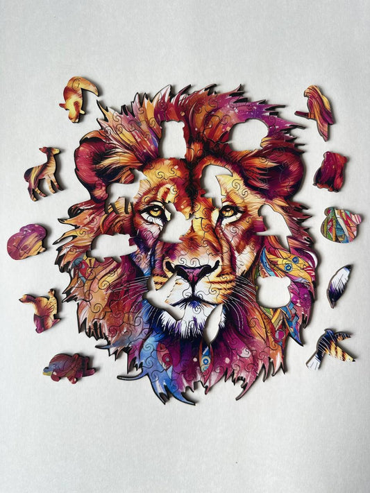 WHIMWOOD Lion Wooden Puzzle
