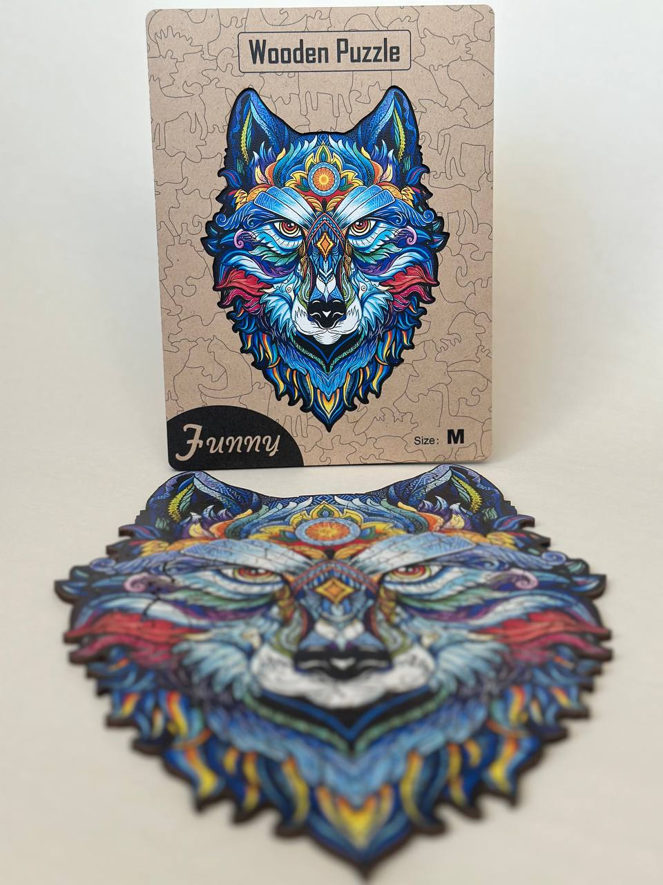 WHIMWOOD Wolf Wooden Puzzle