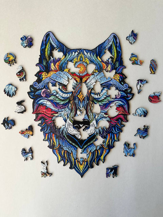 WHIMWOOD Wolf Wooden Puzzle