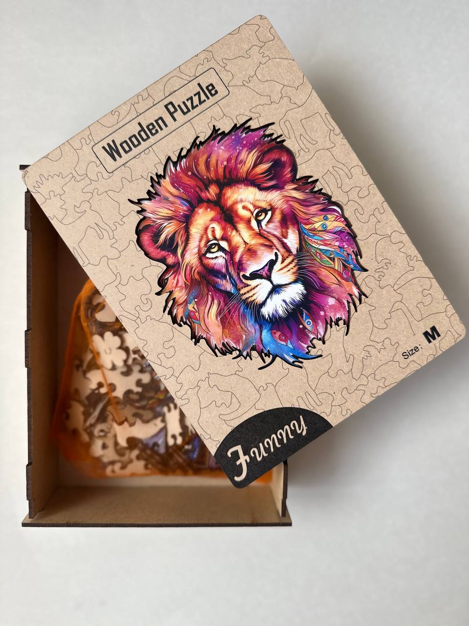 WHIMWOOD Lion Wooden Puzzle