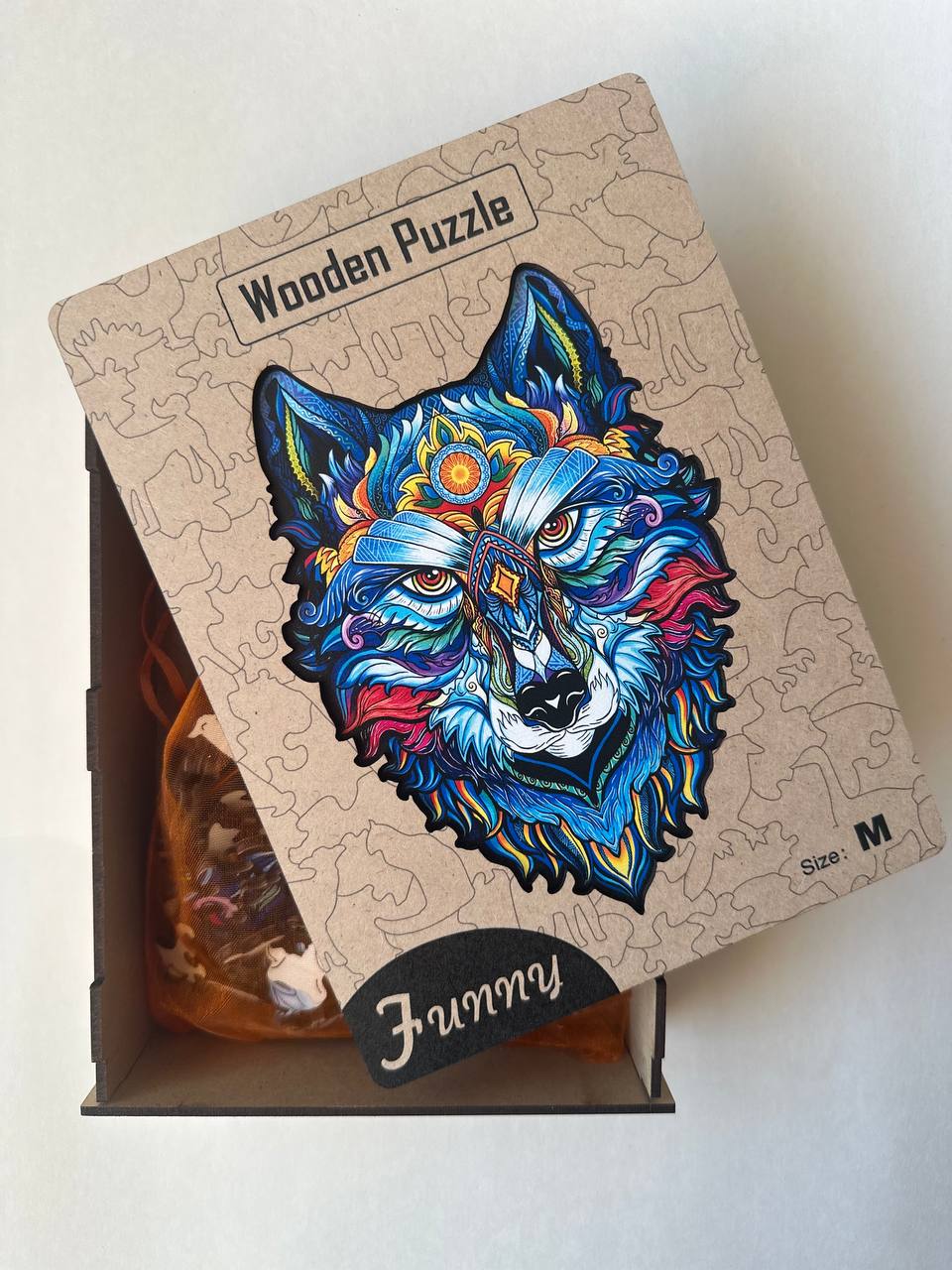 WHIMWOOD Wolf Wooden Puzzle