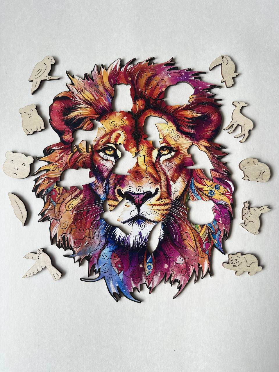WHIMWOOD Lion Wooden Puzzle